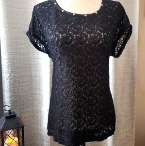 N.W.D. Lace Tee Sz XL